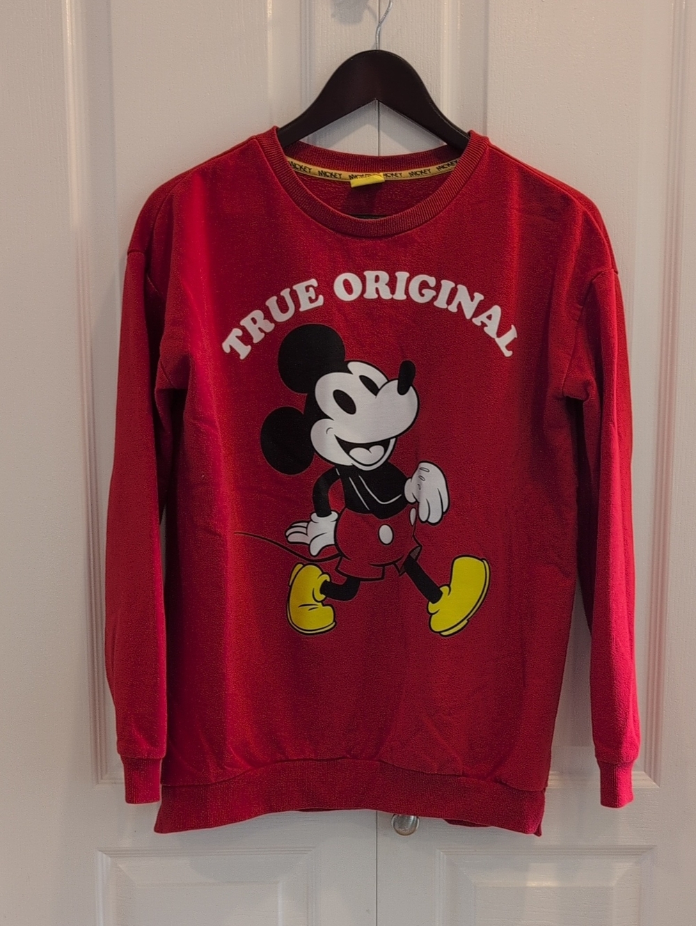 Red True Original Mickey Pullover